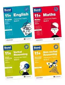 Bond 11+ English, Maths, NVR, VR Assessment Papers 9-10 Book 2 Bundle