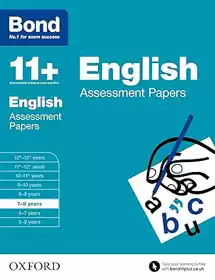 Bond 11+ English Assessment Papers 7-8