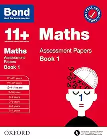 Bond Maths Assessment Papers 10-11 Book 1